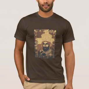 Haile Selassie Modern Art Shirt Jah Rastafari Root