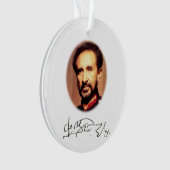 Haile Selassie Ornament (Vorderseite)