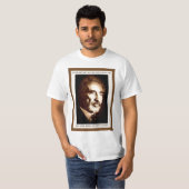 Haile Selassie Porträt-Shirt T-Shirt (Vorne ganz)