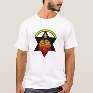 Haile Selassie Rasta Reggae Äthiopien Jamaika T-Shirt