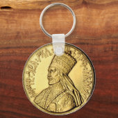 Haile Selassie Rasta Schlüsselanhänger (Vorderseite)