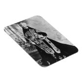 Haile Selassie - Rastafara - Reggae Rasta Magnet (Rechte Seite)