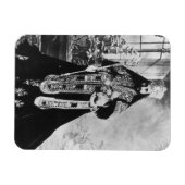 Haile Selassie - Rastafara - Reggae Rasta Magnet (Horizontal)