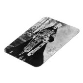 Haile Selassie - Rastafara - Reggae Rasta Magnet (Linke Seite)