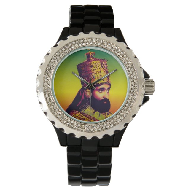 Haile Selassie, Rastafari Armbanduhr (Vorderseite)