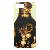 Haile Selassie - Rastafari - iPhone Case (Rückseite)
