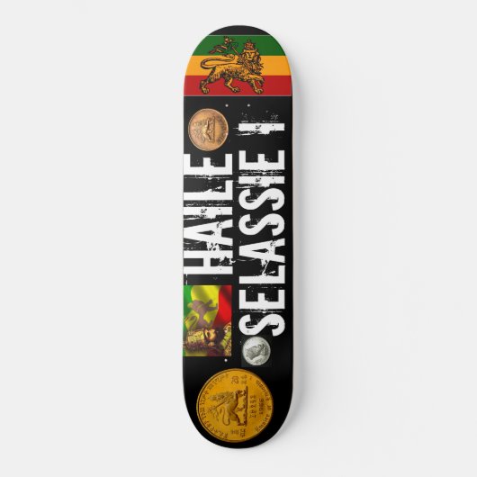 HAILE SELASSIE Skateboard (Vorderseite)