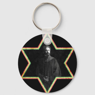 Haile Selassie Star von David Schlüsselanhänger