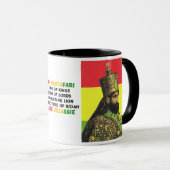Haile Selassie Tasse (VorderseiteRechts)