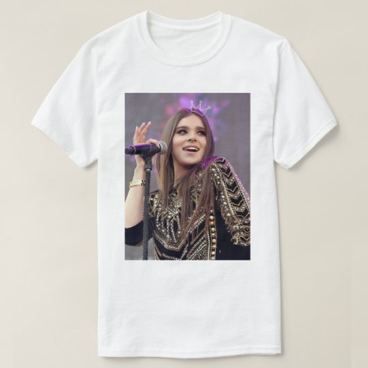 Hailee Steinfeld T-Shirt (Design vorne)