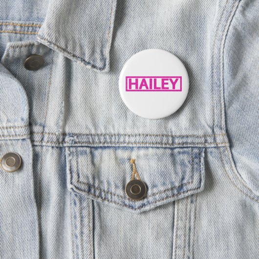 Hailey Briefmarke Button (Beispiel)