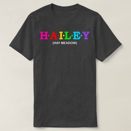 Hailey Hay Meadow 1 T-Shirt (Design vorne)