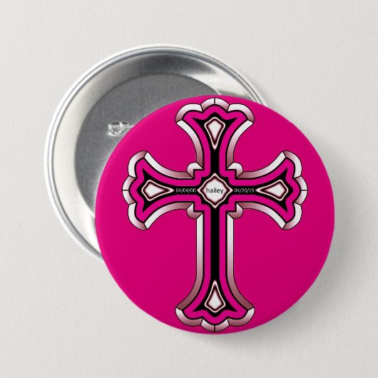 Hailey Knopf Button (Vorne & Hinten)