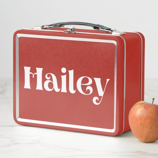 Hailey Metall Brotdose (Beispiel)