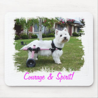 Hailey Westie Mausunterlage Mousepad