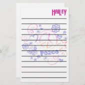 Haileys Frieden stationär Briefpapier (Vorne/Hinten)