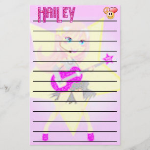 Haileys Musik stationär Briefpapier