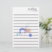 Haileys Musik stationär Briefpapier (Stehend Vorderseite)