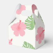 Hailischer Aloha-Hibiskus Geschenkschachtel (Rückseite)