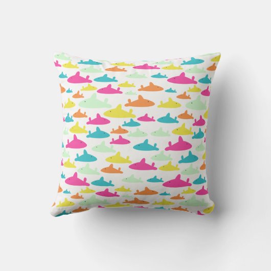 Haimuster Kissen (Rückseite)