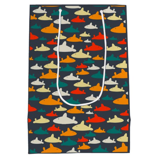 Haimuster Mittlere Geschenktüte (Rückseite)