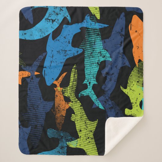 Haimuster, moderne Stadt Sherpadecke (Vorderseite)