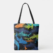 Haimuster, moderne Stadt Tasche (Rückseite)