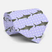 Haimuster ~ Wildtiere Krawatte (Gerollt)