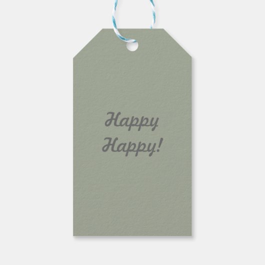 Hain Geschenkanhänger (Rückseite)