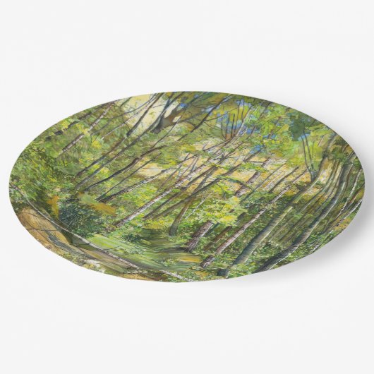 Hain Pappteller (Schrägansicht)