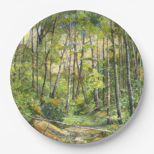 Hain Pappteller (Vorderseite)