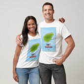Hainan China Map T-Shirt (Unisex)