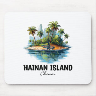 Hainan Insel China Surfen Reisen, Asien Touristen Mousepad