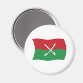 Hainan Li & Miao Flag Magnet (Vorderseite/Rückseite)
