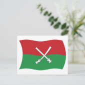 Hainan Li & Miao Flag Postkarte (Stehend Vorderseite)