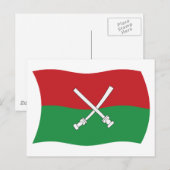 Hainan Li & Miao Flag Postkarte (Vorne/Hinten)