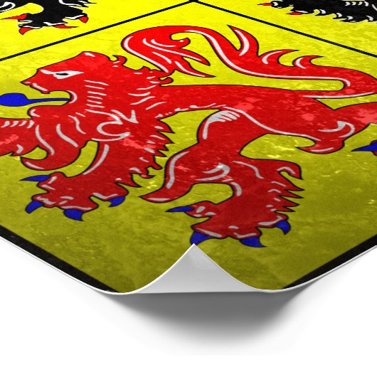 Hainaut Poster (Ecke)