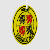 Hainaut Round Emblem Ornament (Vorderseite)
