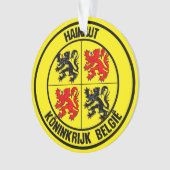 Hainaut Round Emblem Ornament (Vorderseite)