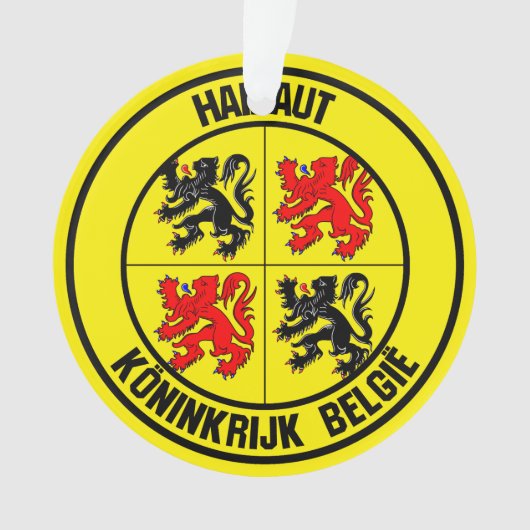 Hainaut Round Emblem Ornament (Vorderseite)