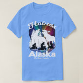 Haines Alaska Aurora Borealis Bear Orca T-Shirt (Design vorne)