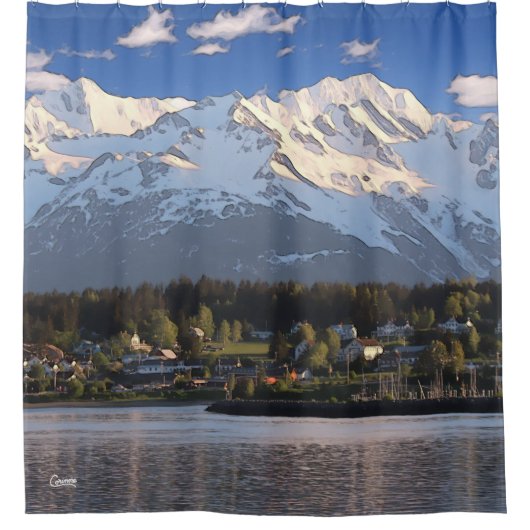 Haines, Alaska - Duschvorhang (Vorderseite)