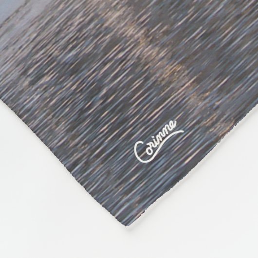 Haines, Alaska - kleines Fleece Blanket (Ecke)