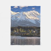 Haines, Alaska - kleines Fleece Blanket (Vorderseite)