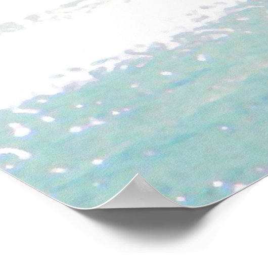 Haines Blue Poster (Ecke)