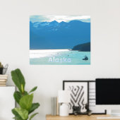 Haines Blue Poster (Heimbüro)