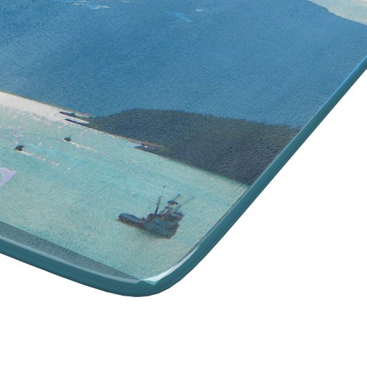 Haines Blue Schneidebrett (Ecke)