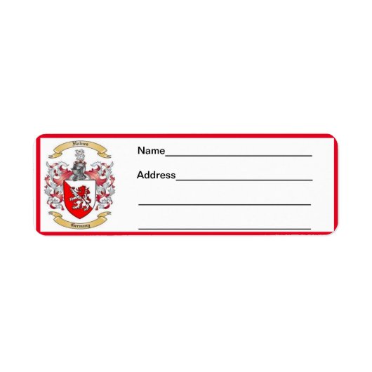 Haines Familienwappen (Vorne)