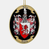 Haines Familienwappen * Keramik Ornament (Rechts)