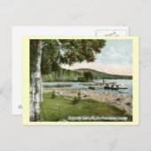 Haines Landing, Rangeley Seen, Maine Vintag Postkarte (Vorne/Hinten)